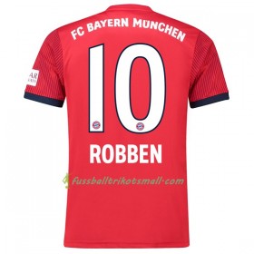 Günstige Fußballtrikots FC Bayern München Robben 10 2018-2019 Kurzarm Heimtrikotsatz kaufen